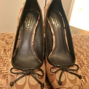 Coach Iyana C Signature Wedge Heels